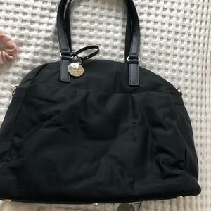 Black Lo & Sons O.G Medium Bag [Gold interior]